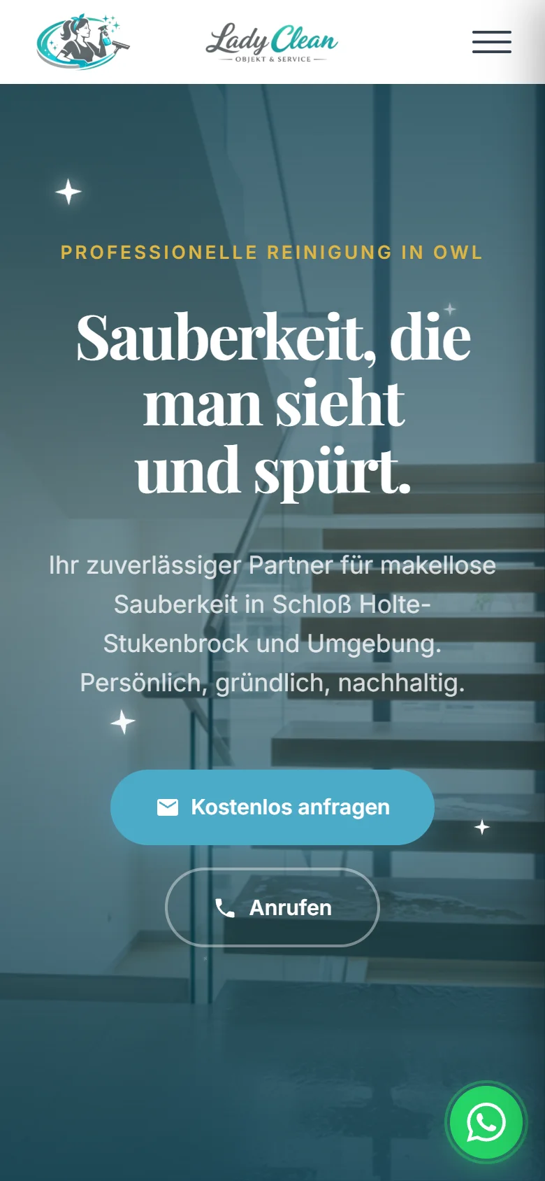 Nachher: professioneller Webauftritt